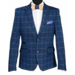 Пиджак школьный West-Fashion Арт.140 р.134 синий