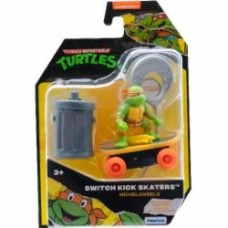 Черепашка-ниндзя Funrise TMNT Скейтбордист с лаунчером Микеланджело 71041