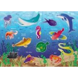 Доска MISLT Подводный мир Черного моря 35x25 см