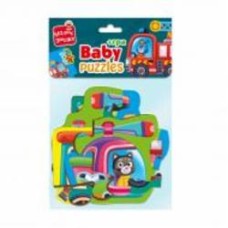 Беби-пазлы Vladi Toys макси картонные с игрой Малыш сможет Транспорт. Животные VT1722-24