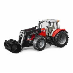 Трактор Bruder Massey Ferguson 7624 с передним погрузчиком 1:16 03047 Трактор Bruder Massey Ferguson 7624 с передним погрузчиком 1:16 03047