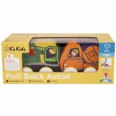 Игрушечный набор K’s Kids Машинки Pull-back (бетономешалка и эвакуатор) ( KA10836-GB ) 6892329
