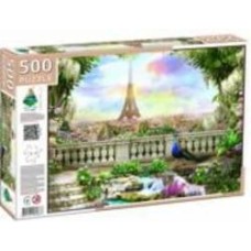 Пазлы КФИ 500 Вид на Эйфелевую башню