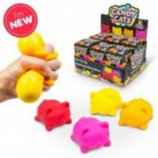 Игрушка-антистресс OneForFun Сквиш Неоновые Котята с ароматом 38670
