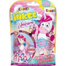 Бомбочка для ванны Inkee с игрушкой Единорожки (35832)