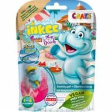 Бомбочка для ванны Inkee с игрушкой Бегемотики (43417)