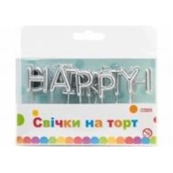 Набор свечей Happy Birthday 13 шт. Maxi