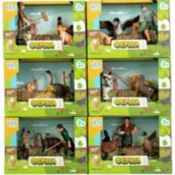 Набор игрушек KIDS TEAM Животные Ферма в ассортименте Q9899-T7