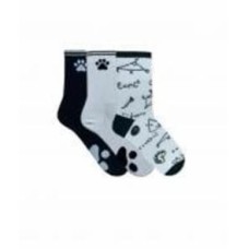 Комплект носков унисекс Premier Socks р. 23-25 черный белый
