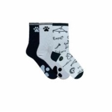 Комплект носков унисекс Premier Socks р. 25-27 черный белый