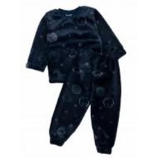 Пижама для мальчиков Маленькие люди Космос р.152-158 синий 0184