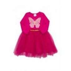 Платье Luna Kids р.128 малиновый 0176