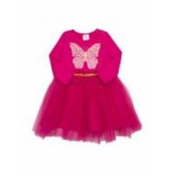 Платье Luna Kids р.128 малиновый 0176