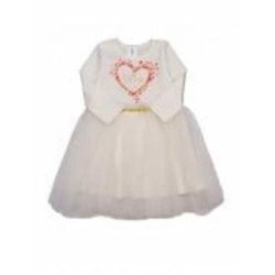 Платье Luna Kids р.110 молочный 0177