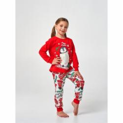 Пижама детская для девочек Smil р.92 красный 104528