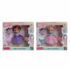 Кукольный набор Qunxing Toys Кукла Саломея с нарядами 58007