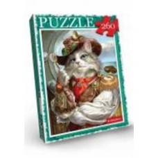 Пазлы Danko Toys 260 элементов №1 кот С260-13-01