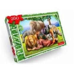 Пазлы Danko Toys 260 элементов №7 африка С260-13-07