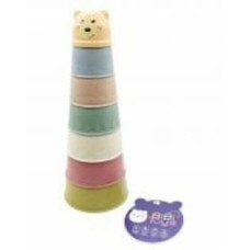 Игровой набор для ванной Bibi Toys Пирамидка 7 элементов 760813BT