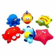 Игровой набор для купания Bibi Toys Морские животные 6 шт. 761025BT