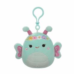 Мягкая игрушка SQUISHMALLOWS Бабочка Рейна 9 см разноцветный SQCP00181