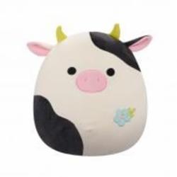 Мягкая игрушка SQUISHMALLOWS Коровка Коннор 19 см разноцветный SQER00825