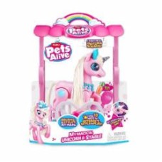 Интерактивный игровой набор Pets & Robo Alive Волшебный единорог в домике 9545