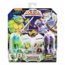 Игровой набор для поединка Akedo Леонардо и Рокстеди TMNT (Черепашки-ниндзя) 123222