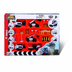 Игровой набор Maisto Bobcat Playset 1:64 12436 Игровой набор Maisto Bobcat Playset 1:64 12436