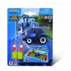 Машинка Maisto игрушечная Mini Work Machine Tractors с игровой поверхностью, в ассортименте 15592 Машинка Maisto игрушечная Mini Work Machine Tractors с игровой поверхностью, в ассортименте 15592