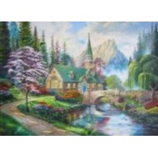 Пазлы КФИ 500 Церковь в лесу