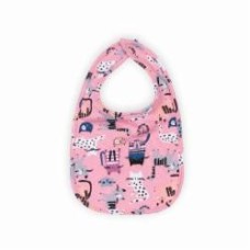 Слюнявчик-передник GABBI FR-23-1-1 котики розовый 13873