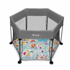 Манеж Lionelo LO-ROEL GREY MULTICOLOR
