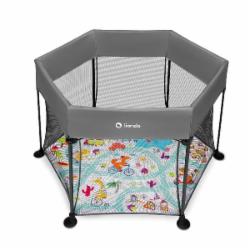 Манеж Lionelo LO-ROEL GREY MULTICOLOR