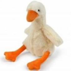 Мягкая игрушка WP Merchandise Гусенок Пакко 14,5 см кремовый FWPGOOSEPACO24IV0