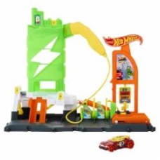 Игровой набор Hot Wheels Заправочная станция для суперзарядки HTN79