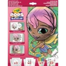 Набор для творчества Crayola POPS 3D Волшебный мир с 7 фломастерами 04-2801