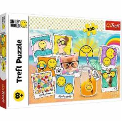 Пазл Trefl смайлик 300 элементов Смайлик в отпуске 23019 Пазл Trefl смайлик 300 элементов Смайлик в отпуске 23019