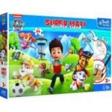 Пазл Trefl Super Maxi Paw Patrol 24 эл. Приключения щенячьего патруля 41001