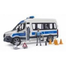 Автомодель Bruder полицейский автомобиль MB Sprinter с полицейским и аксессуарами 1:16 02683