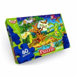 Пазлы Danko Toys 60 элементов макси неон №5 Сказочные герои Мх 60-08-05