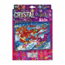 Набор для занятий мозаикой Danko Toys Crystal Mosaic Kids №3 пони с мышонком CRMk-01-03
