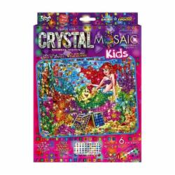 Набор для занятий мозаикой Danko Toys Crystal Mosaic Kids №5 русалочка CRMk-01-05