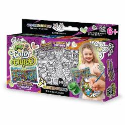 Набор для творчества Danko Toys My color clutch пенал-раскраска укр №2 Совы CCL-01-02U