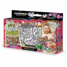 Набор для творчества Danko Toys My color clutch пенал-раскраска укр №4 love CCL-01-04U