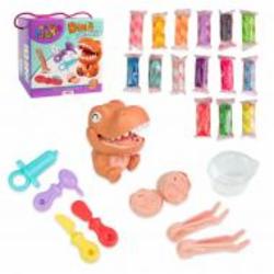 Масса для лепки Strateg Мистер тесто Dino Dentist 41020