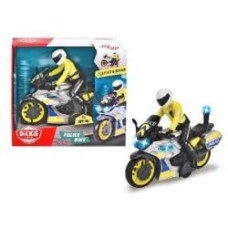 Мотоцикл полицейский Dickie Toys Патрулирование с фигуркой 3712018