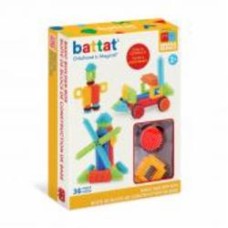 Конструктор Battat Lite серии Bristle Blocks – Строитель 36 деталей BT3099Z