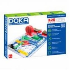 Конструктор DOKA электронный 320 схем D70707