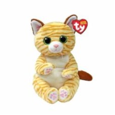 Мягкая игрушка TY Кошка MANGO 25 см желтый 43208